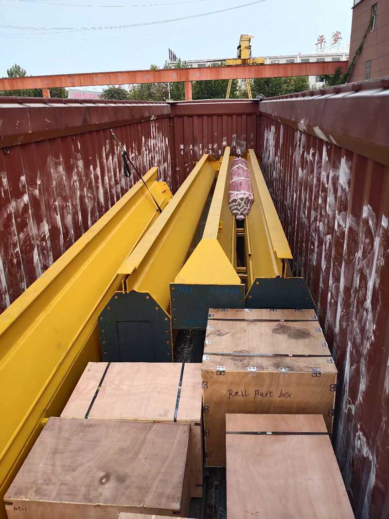 50 Tons Double Beam EOT Crane Shipped To Pakistan丨Repurchase By Old Customers