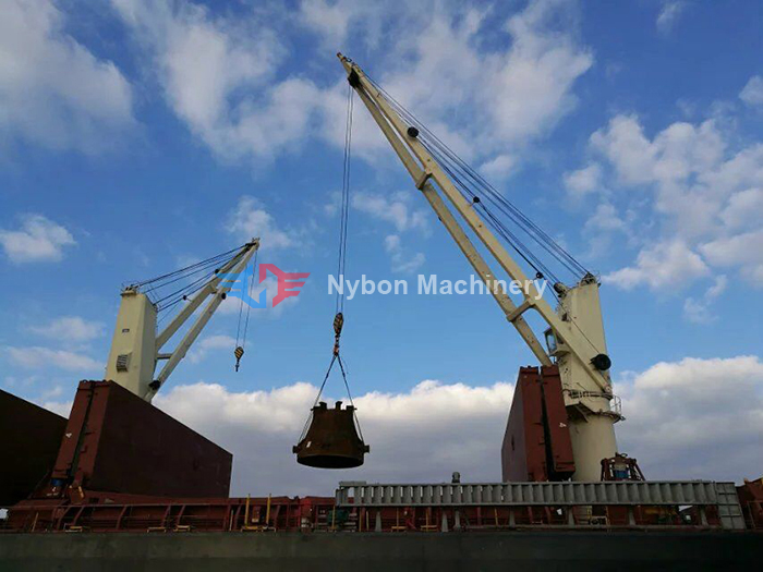 30Ton-35m Deck Crane for CSC Ship