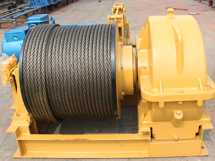 Electric Power Cable Pulling Fast Speed JK Electric Winch