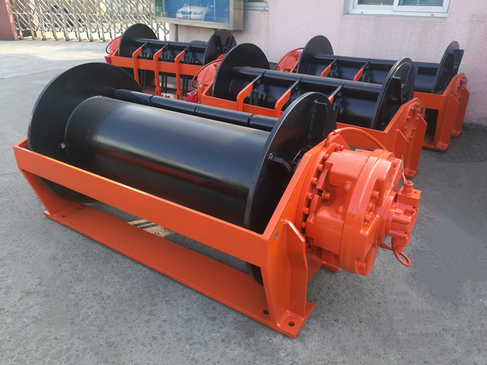 Hydraulic Electric Anchor Cable Pulling Winch 5 ton